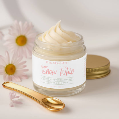 Snow Whip Tallow Balm with Vanilla Bean