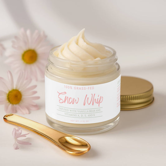 Snow Whip Tallow Balm with Vanilla Bean